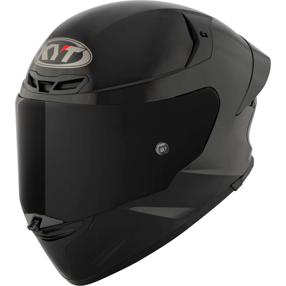 KYT TT Revo Gloss Black Full Face Motorcycle Helmet