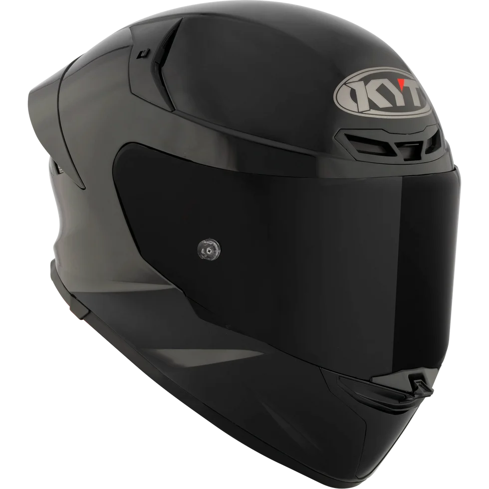 KYT TT Revo Gloss Black Full Face Motorcycle Helmet
