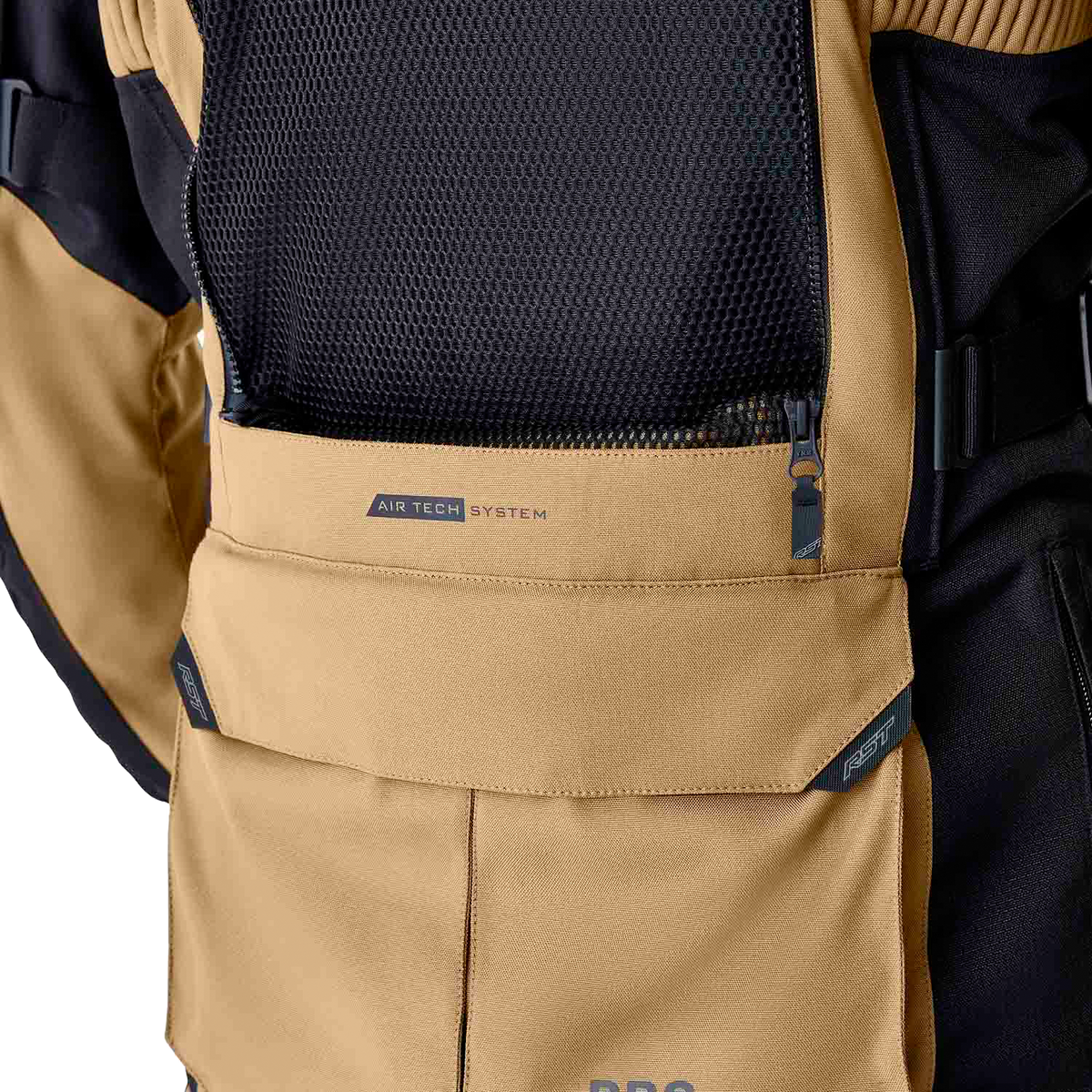PS ADVENTURE D3O JACKET SAND/BLACK TEXTILE