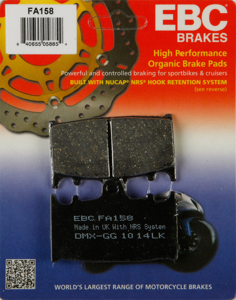 EBC FA Brake Pads Organic — FA1xx