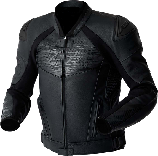 TRACTECH EVO D3O JACKET BLACK LEATHER