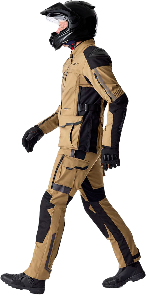 PS ADVENTURE D3O JACKET SAND/BLACK TEXTILE