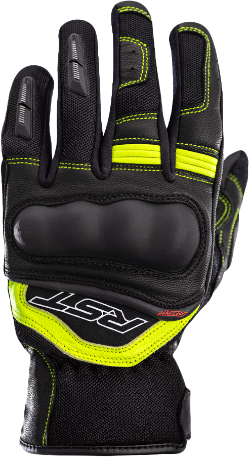 URBAN AIR 3 MESH CE GLOVE BLACK/FLO YELLOW