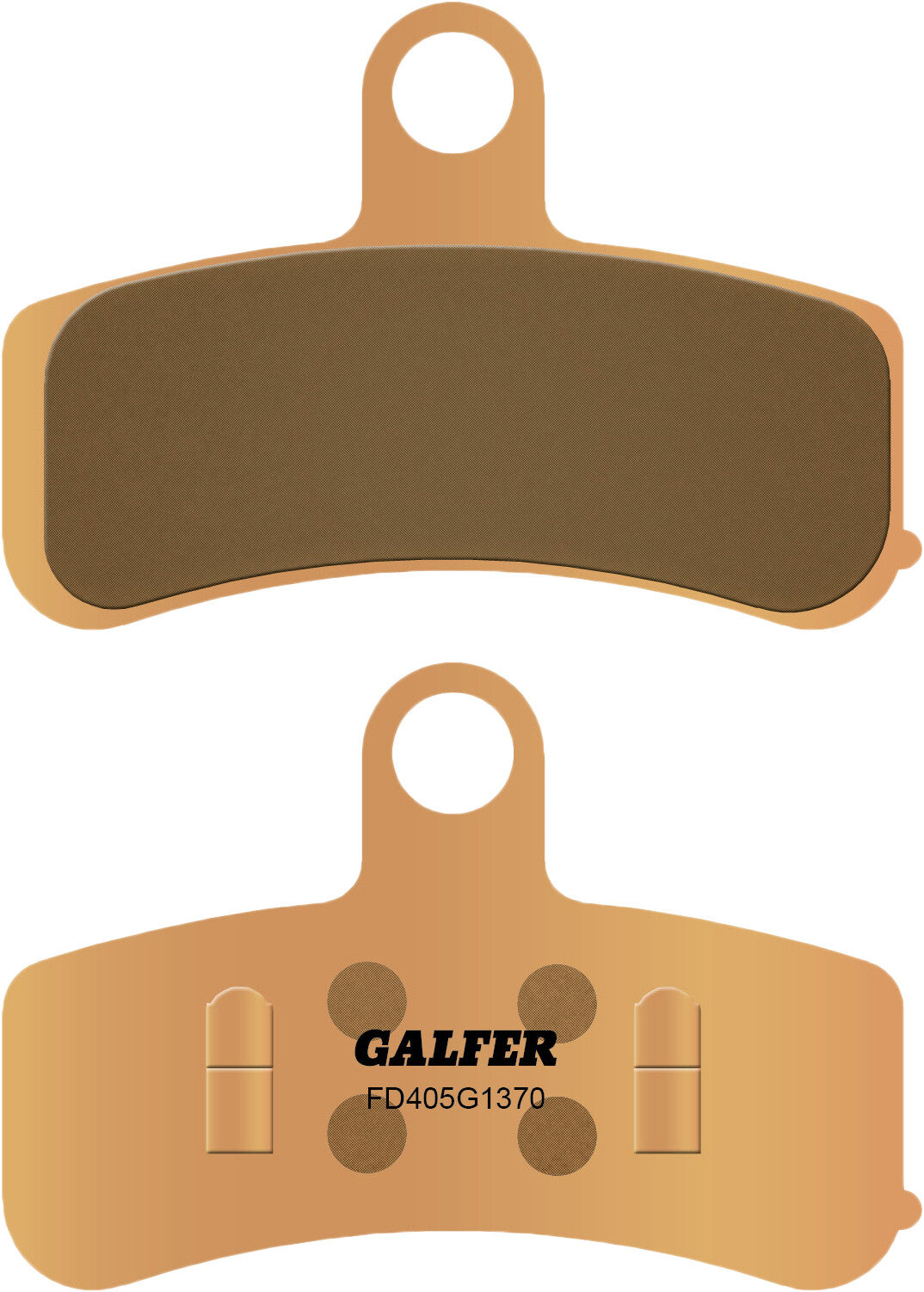Galfer HH Sintered Brake Pads — Compound 1370 — manufacturer catalog photo