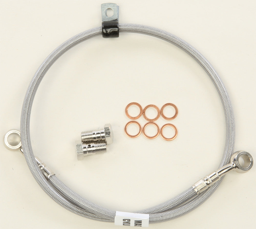 Galfer 2 Line Front Stainless Steel Brake Lines — manufacturer catalog photo