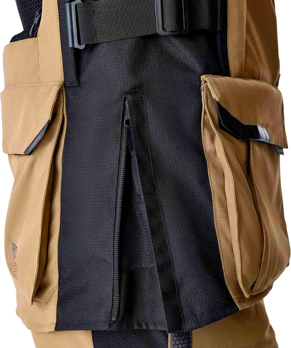 PS ADVENTURE D3O JACKET SAND/BLACK TEXTILE