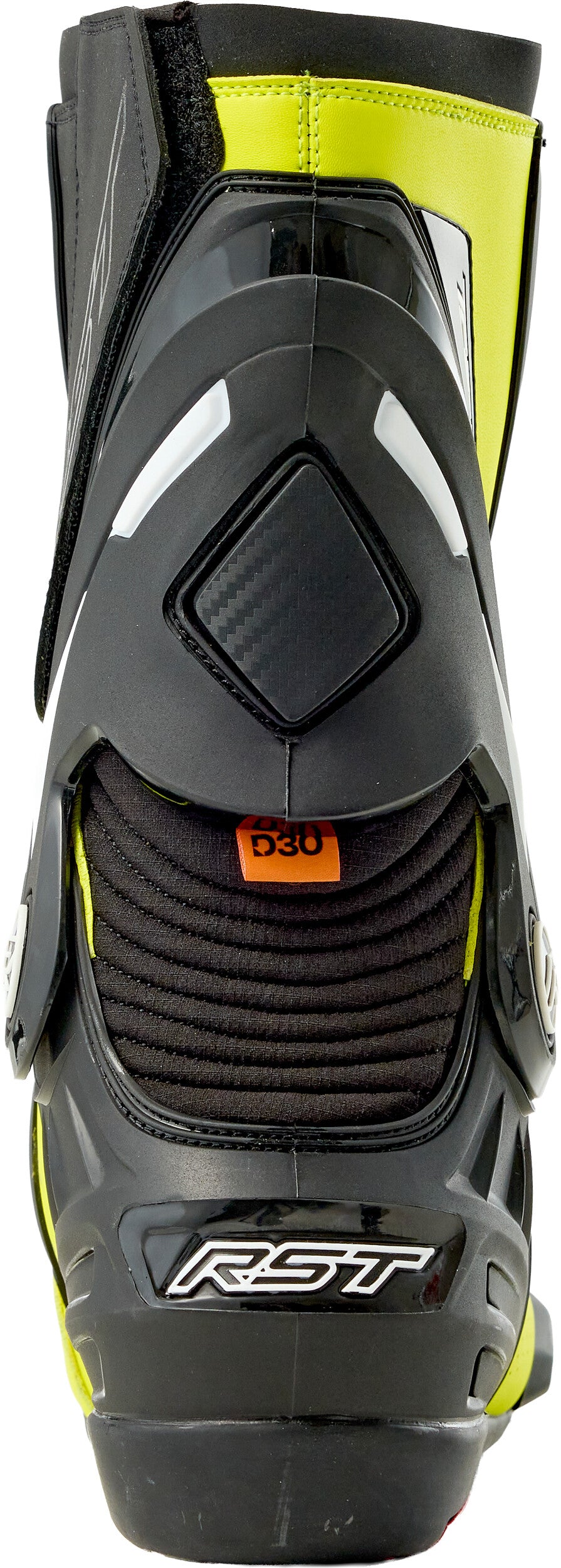TRACTECH EVO D3O BOOT BLACK/FLO YELLOW