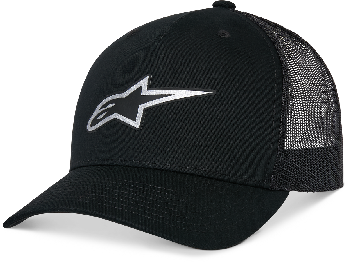 REFLECT AGELESS TRUCKER HAT BLACK/BLACK