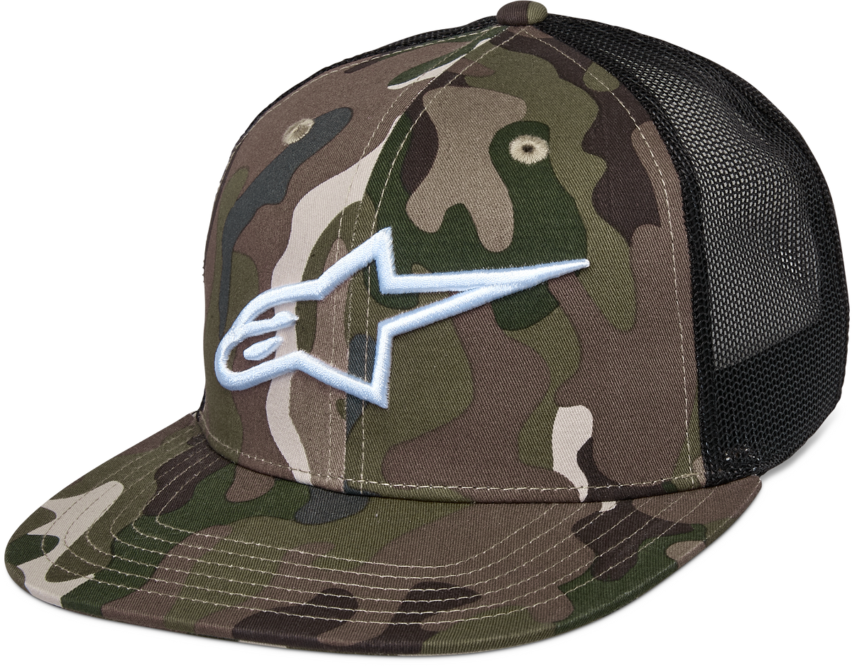 CORP TRUCKER GREEN CAMO/ BLACK