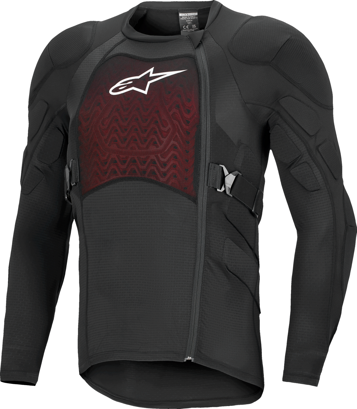BIONIC PLASMA LT PROTEC JKT LS BLACK/WHITE