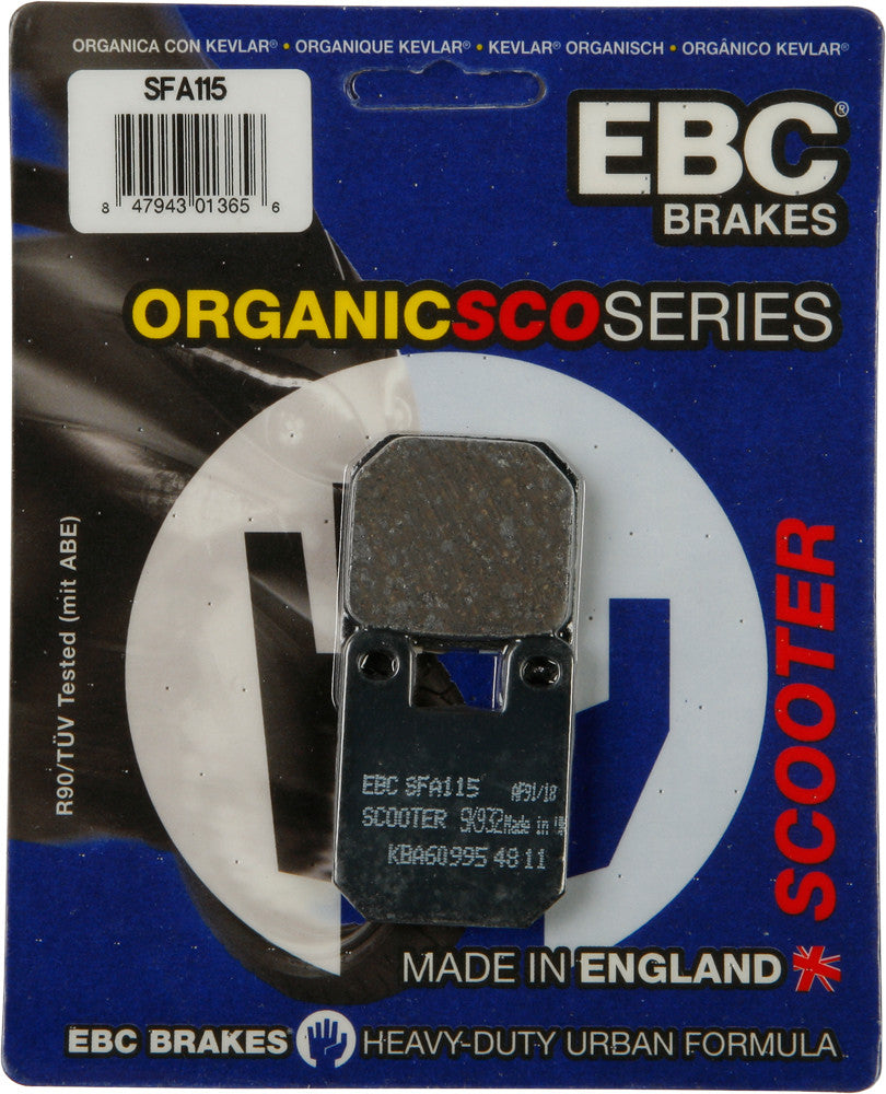 EBC Sfa Brake Pads Organic
