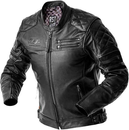 HILLBERRY D3O JACKET BLACK LEATHER