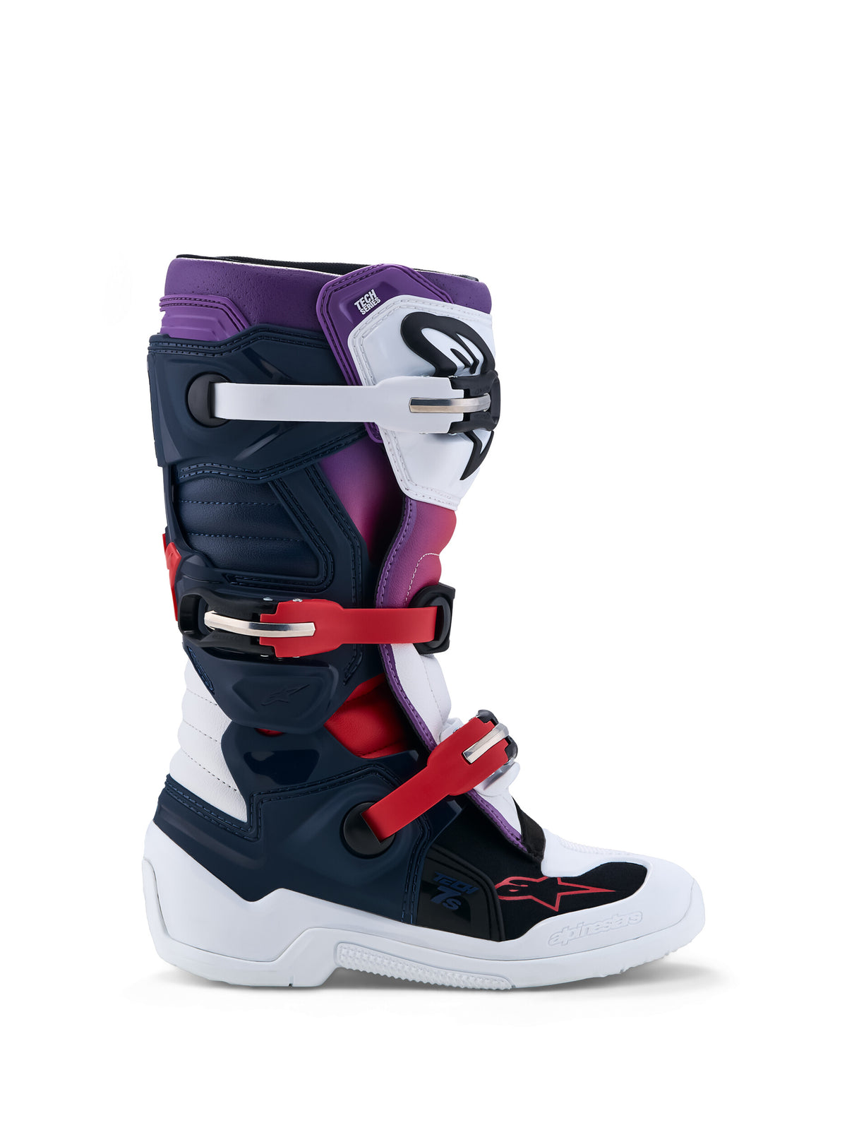 TECH 7S BOOTS DRK BLUE/WHT/BLK