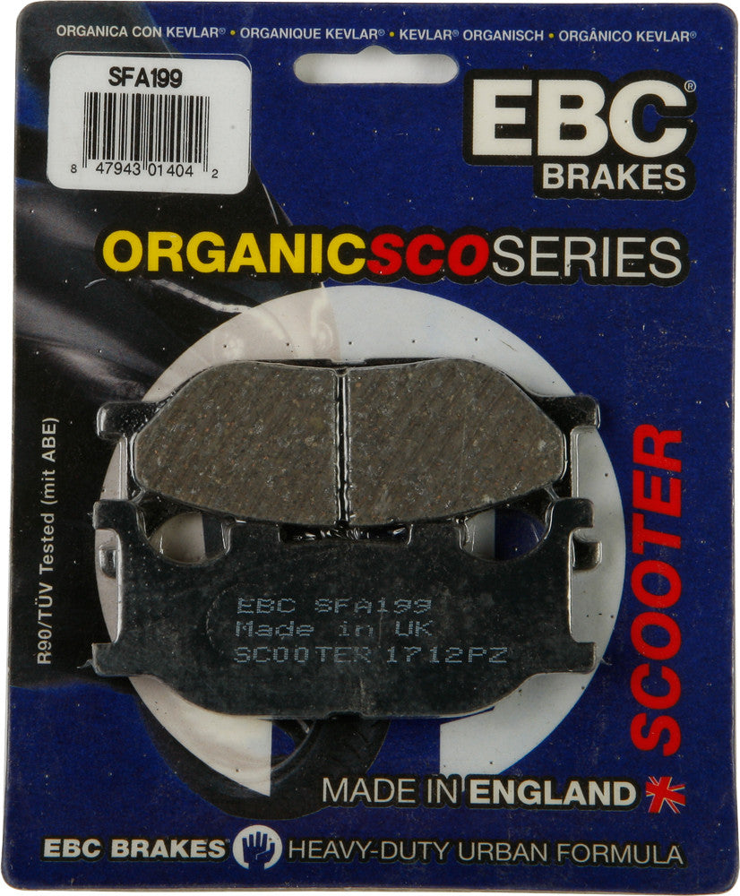 EBC Sfa Brake Pads Organic