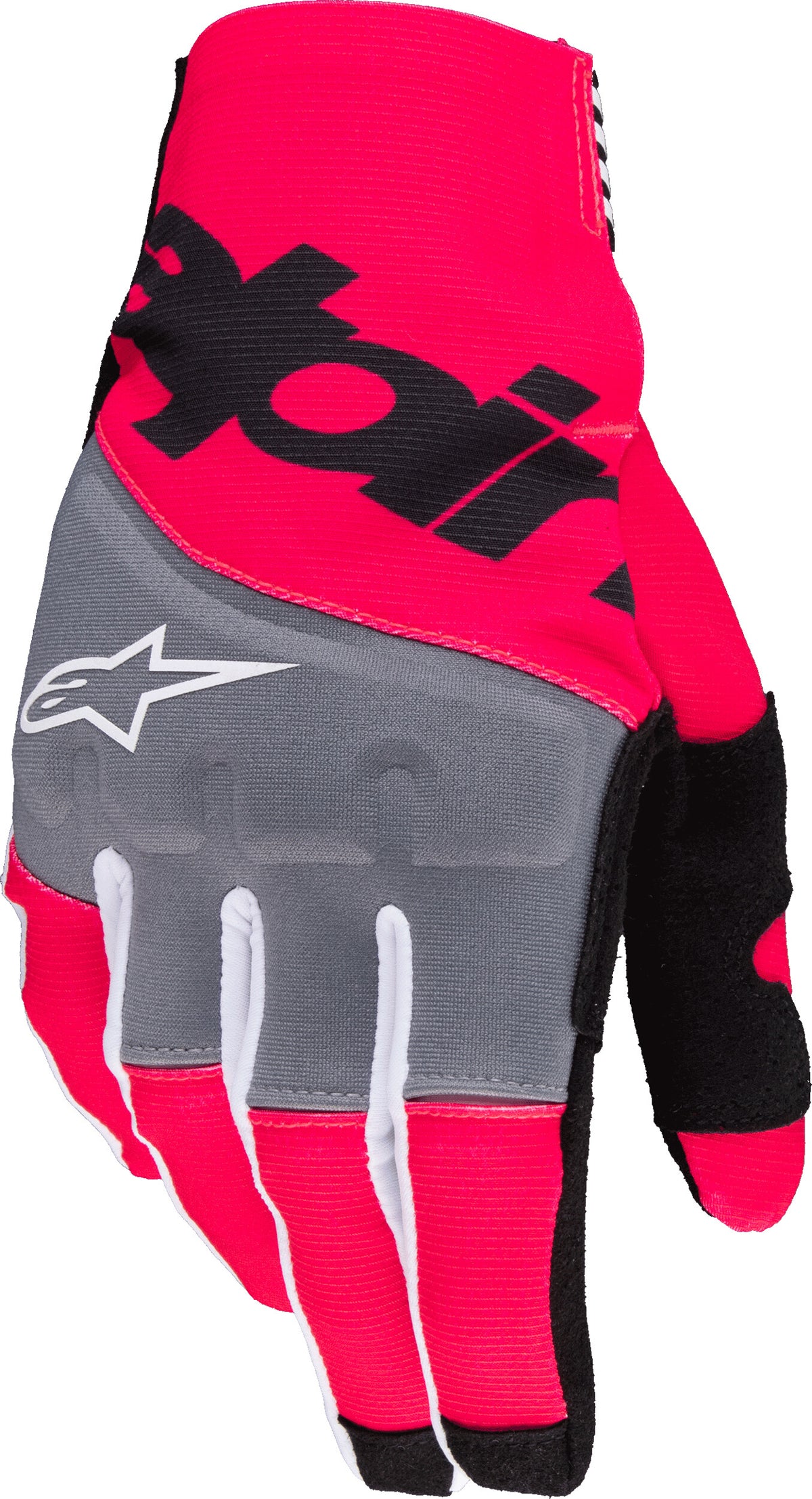 TECHSTAR GLOVES BLACK/PINK FLUO