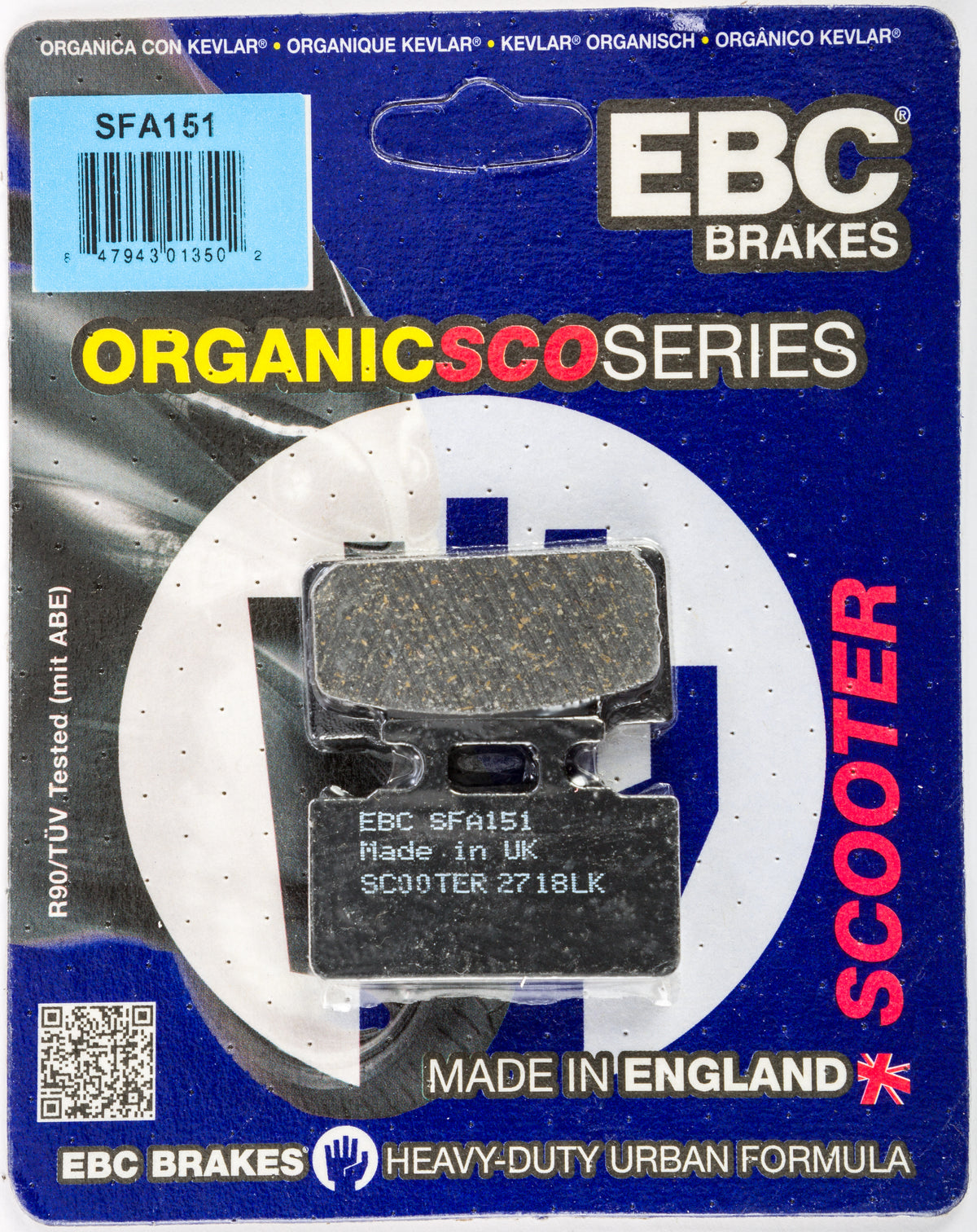 EBC Sfa Brake Pads Organic