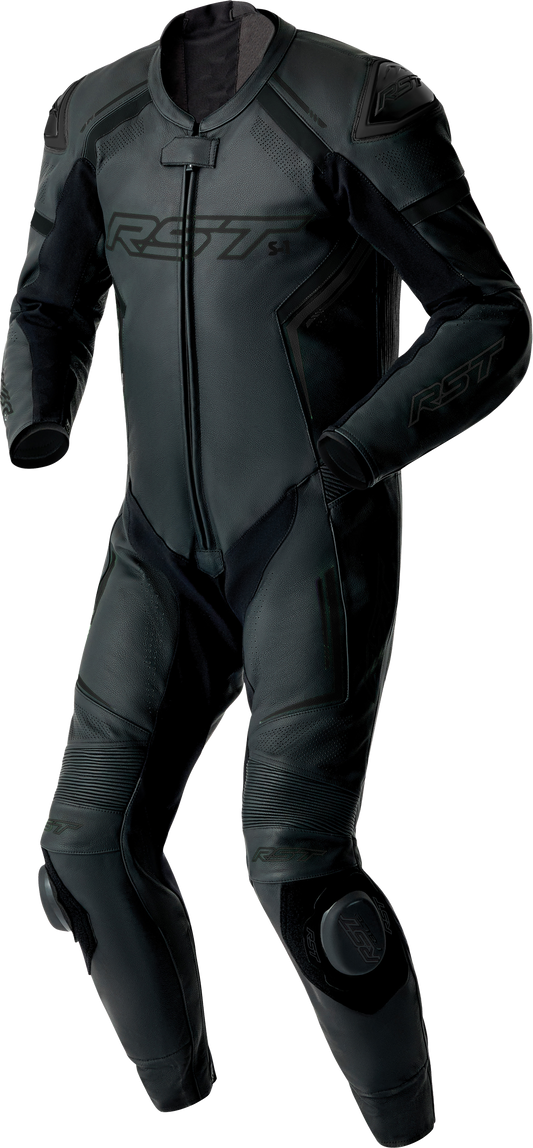 S1 D3O SUIT BLACK LEATHER