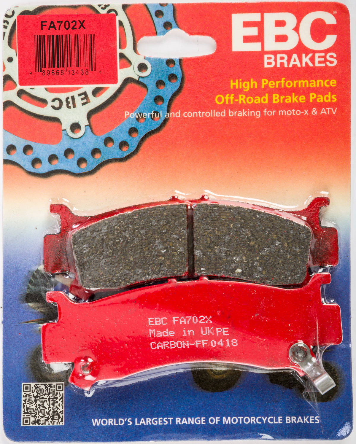 EBC FA Brake Pads X — FA7xx