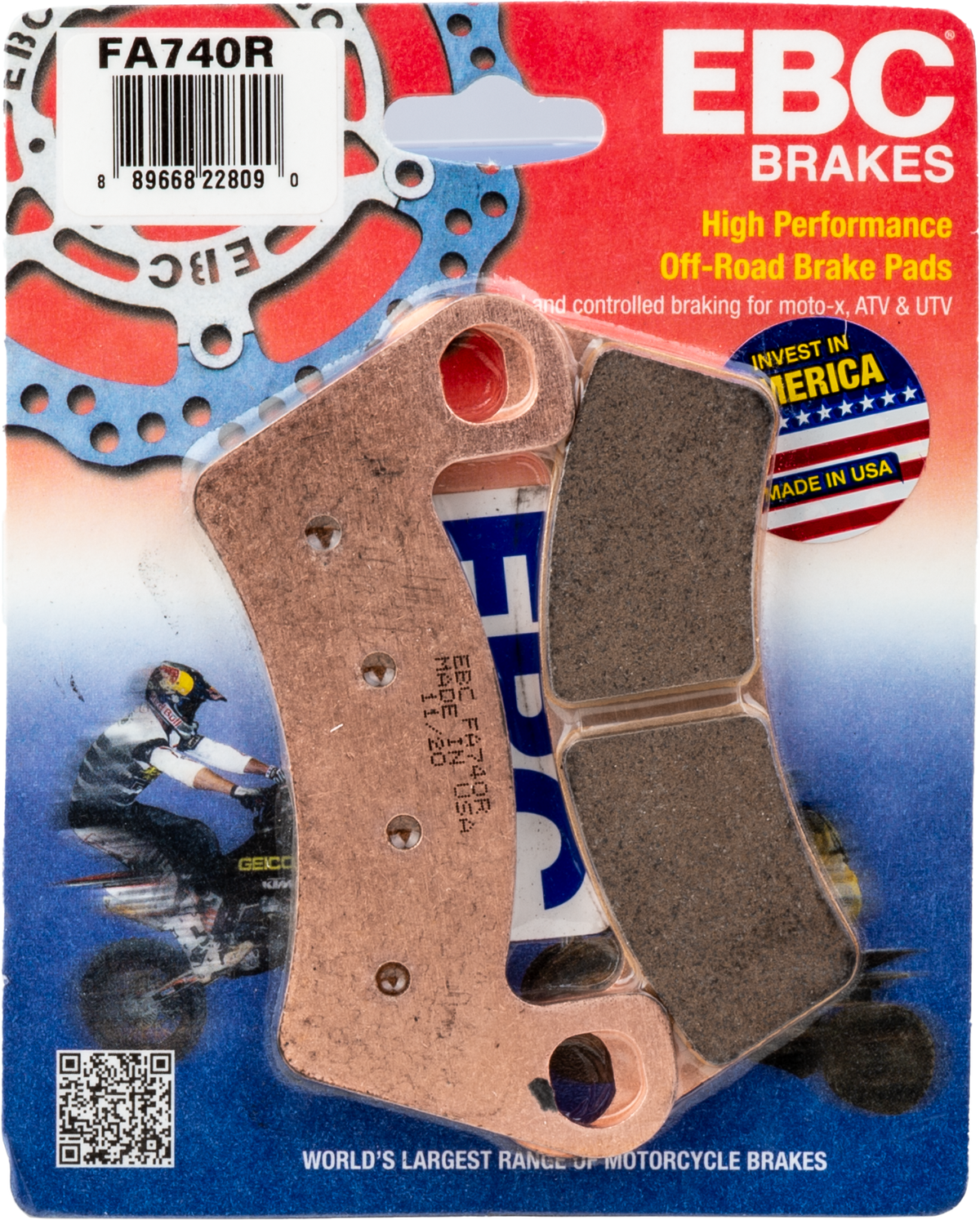 EBC FA Brake Pads R — FA7xx