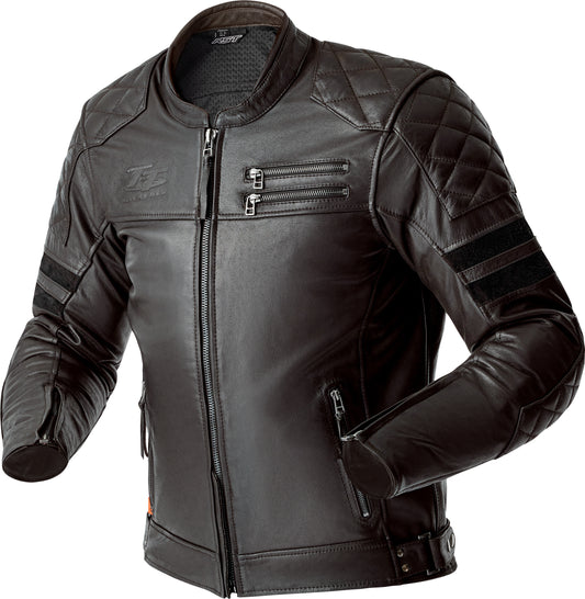 HILLBERRY D3O JACKET BROWN LEATHER