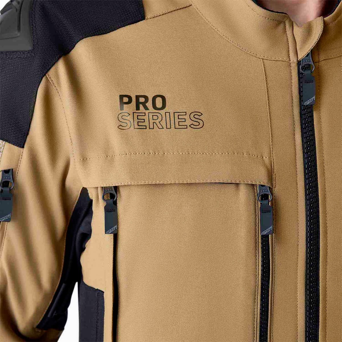 PS ADVENTURE D3O JACKET SAND/BLACK TEXTILE