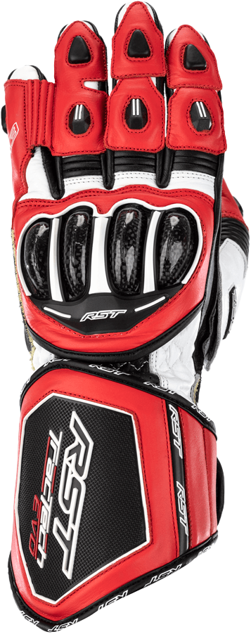 TRACTECH EVO 4 CE GLOVE RED/WHITE/BLACK