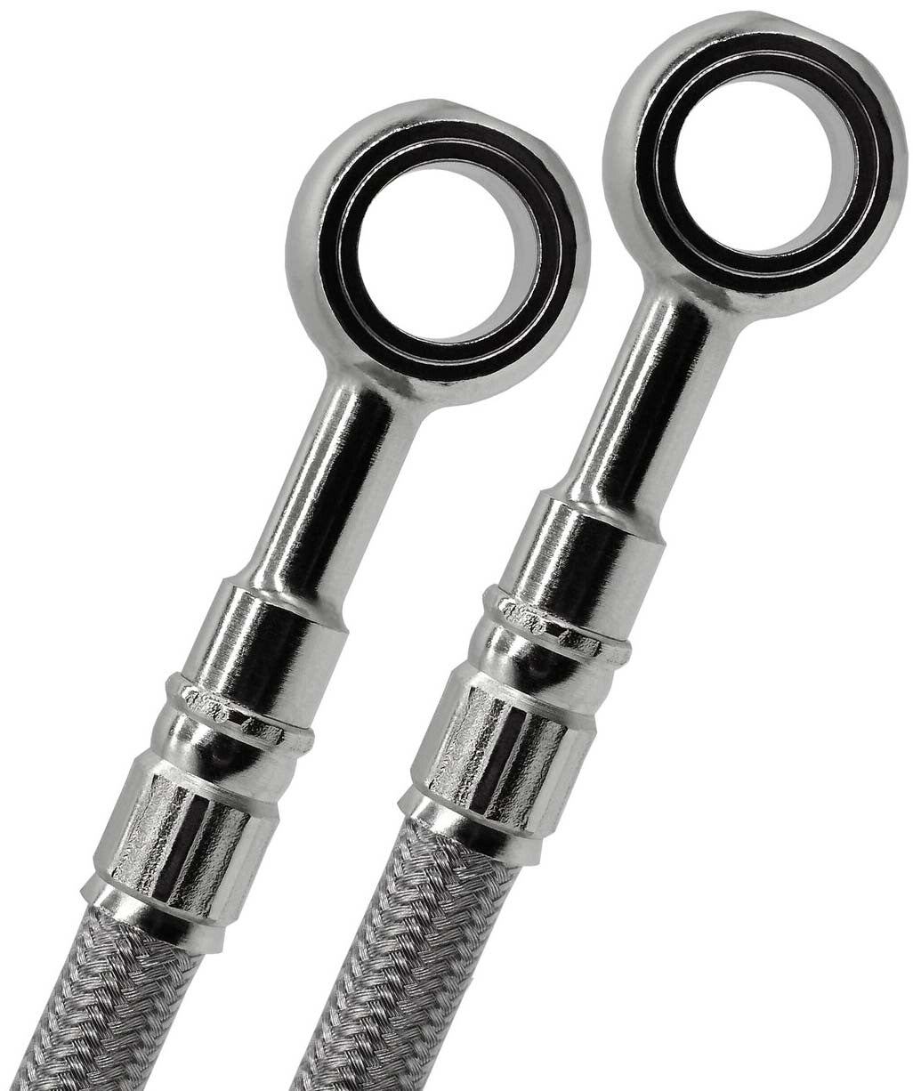 Galfer Rear Stainless Steel Brake Lines — Yamaha — manufacturer catalog photo