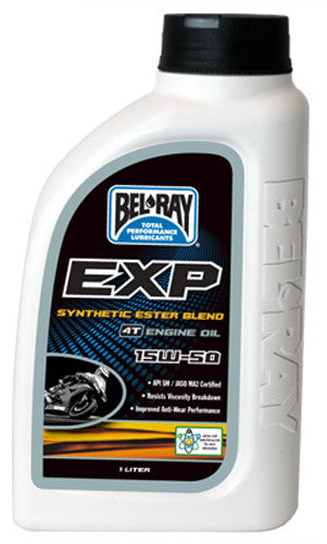 Bel-Ray EXP Semi-Synthetic Ester Blend 4T Engine Oil