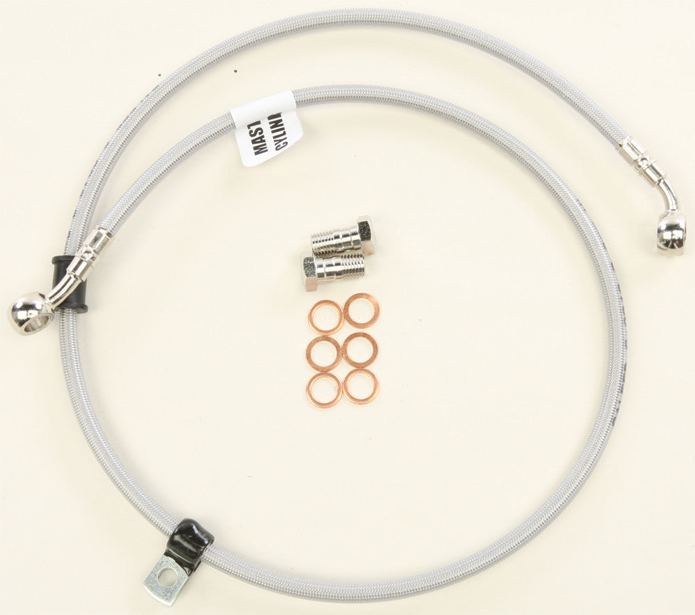 Galfer 2 Line Front Stainless Steel Brake Lines — manufacturer catalog photo