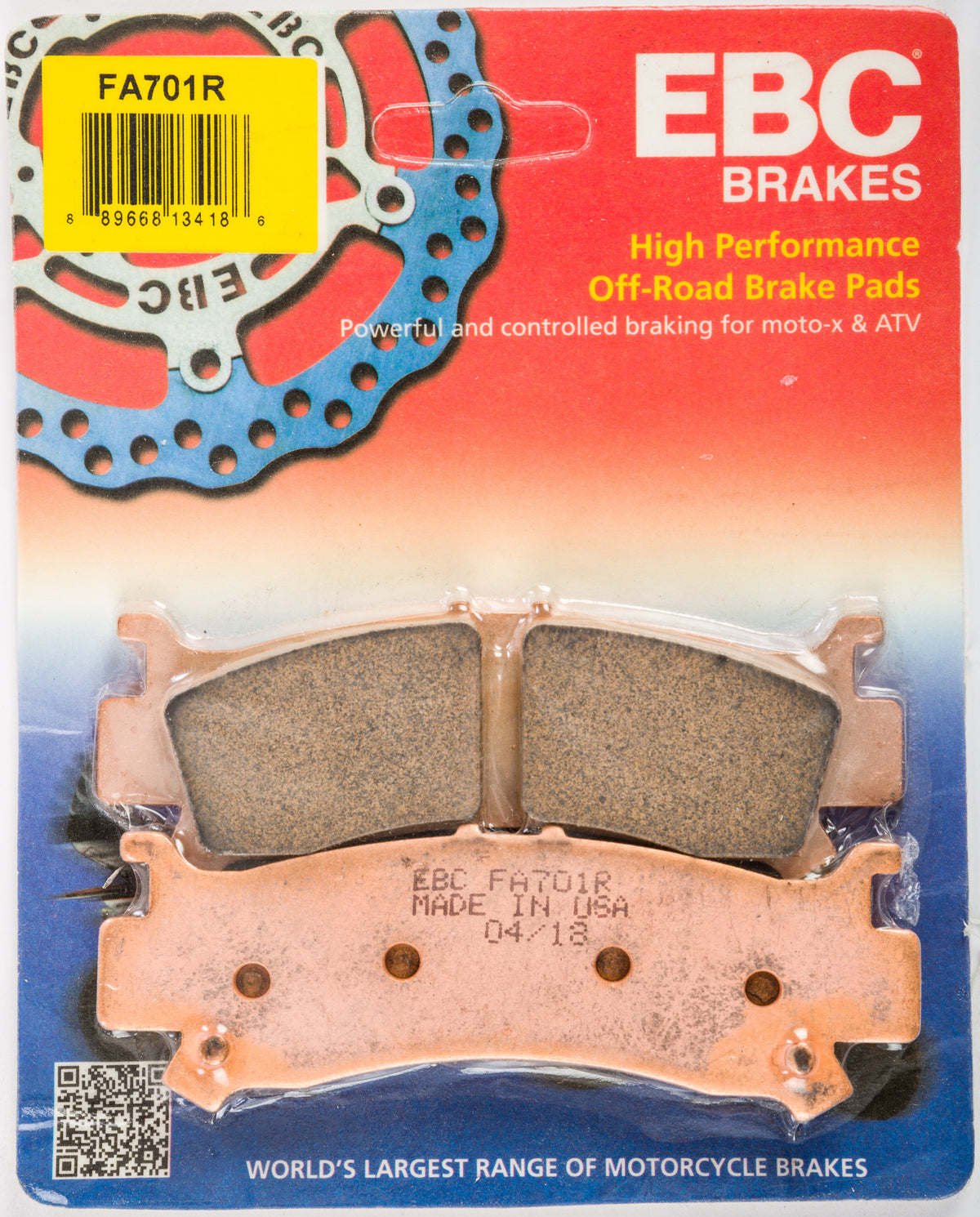 EBC FA Brake Pads R — FA7xx