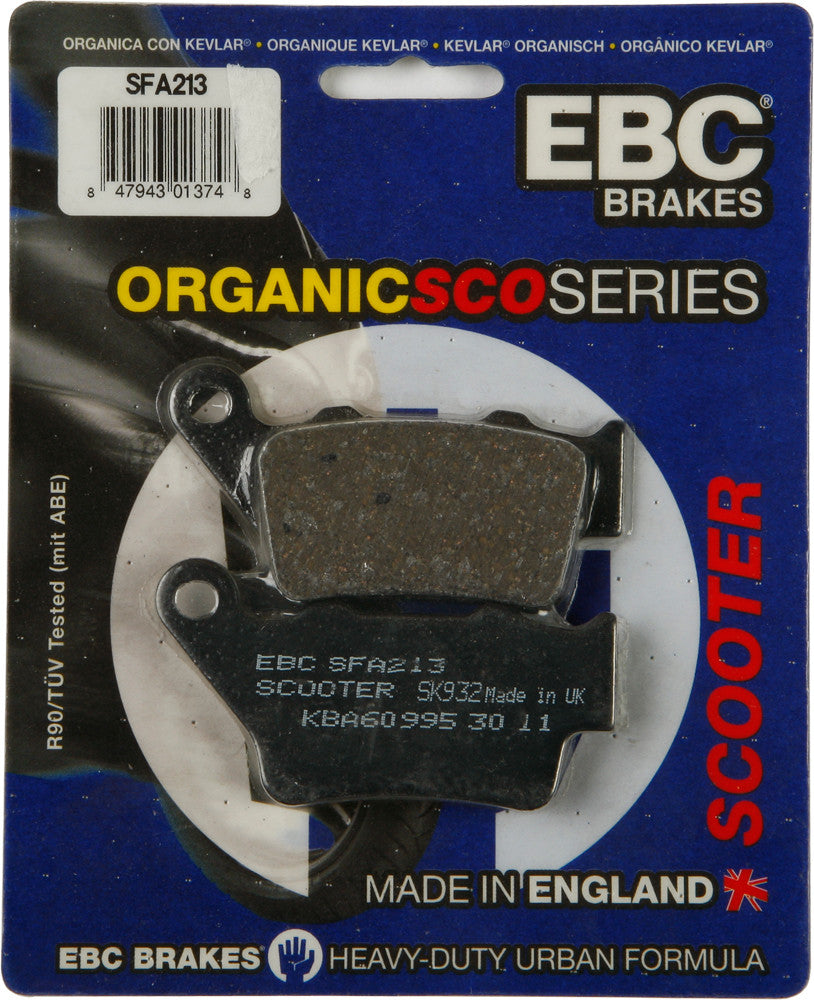 EBC Sfa Brake Pads Organic