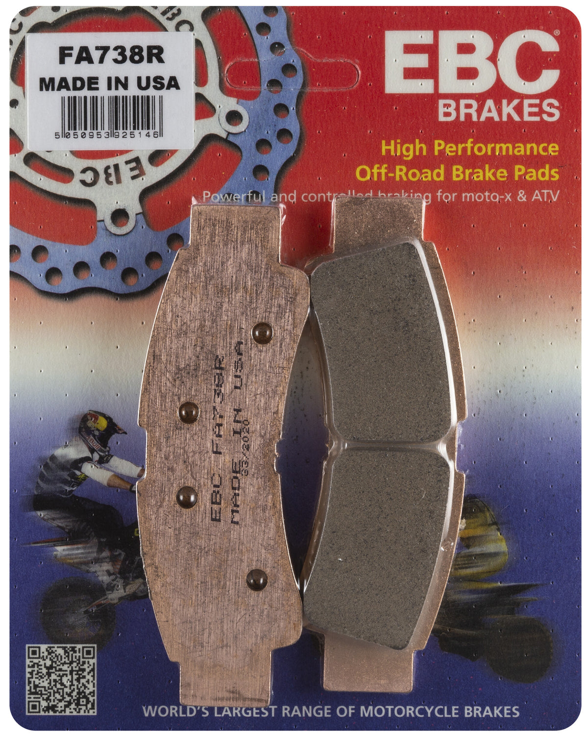 EBC FA Brake Pads R — FA7xx