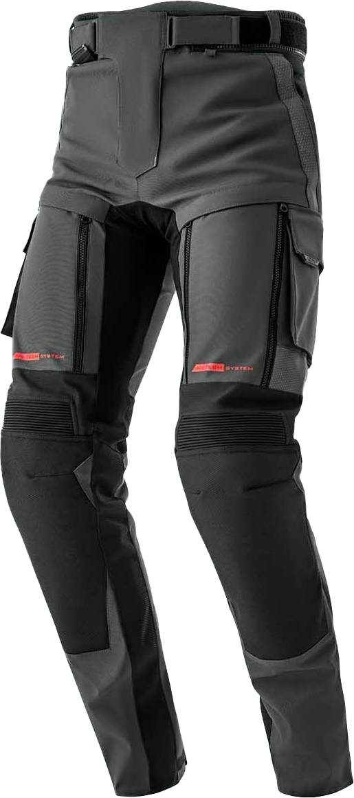 PS ADVENTURE D3O PANTS GREY/BLACK TEXTILE