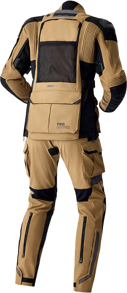 PS ADVENTURE D3O JACKET SAND/BLACK TEXTILE