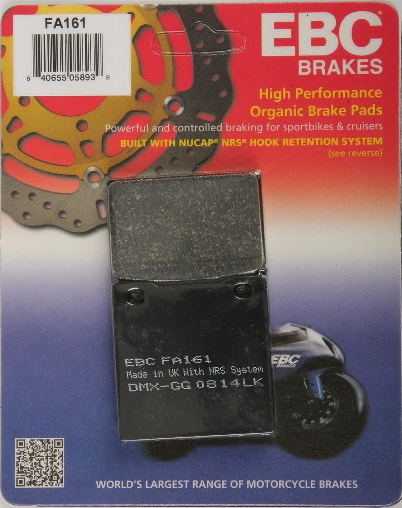 EBC FA Brake Pads Organic — FA1xx