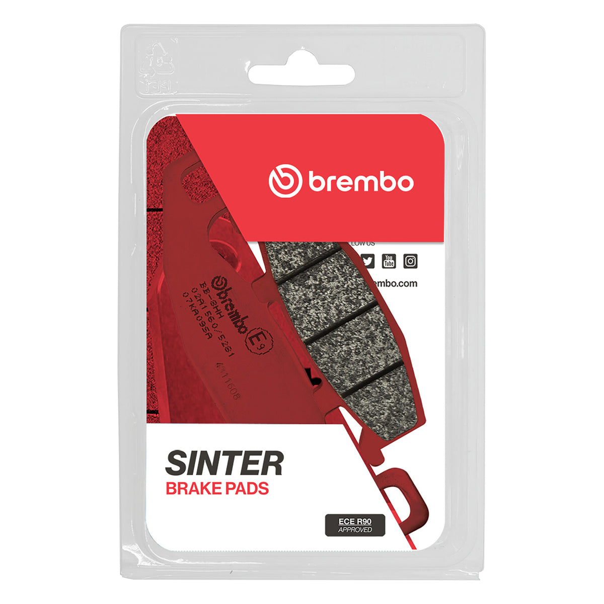 Brembo PRIME SA BRAKE PADS SINTERED