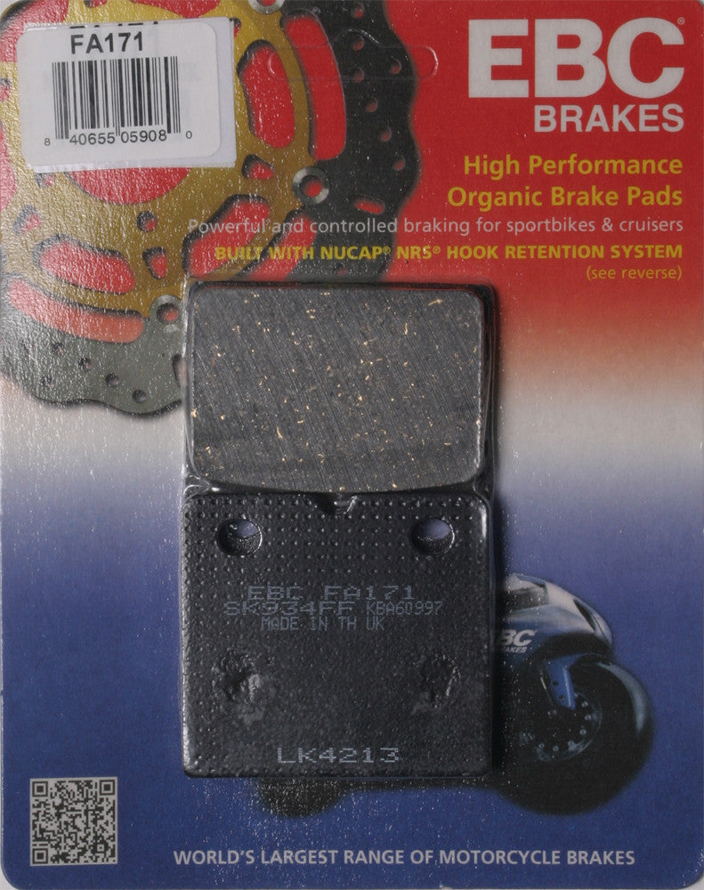 EBC FA Brake Pads Organic — FA1xx