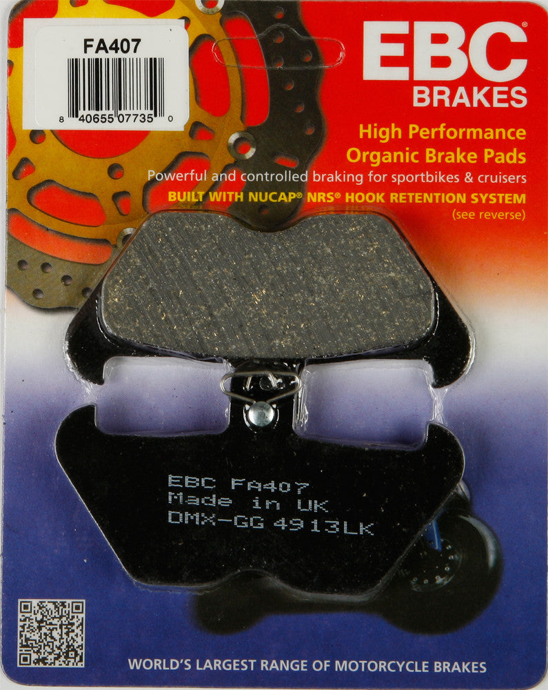 EBC FA Brake Pads Organic — FA4xx