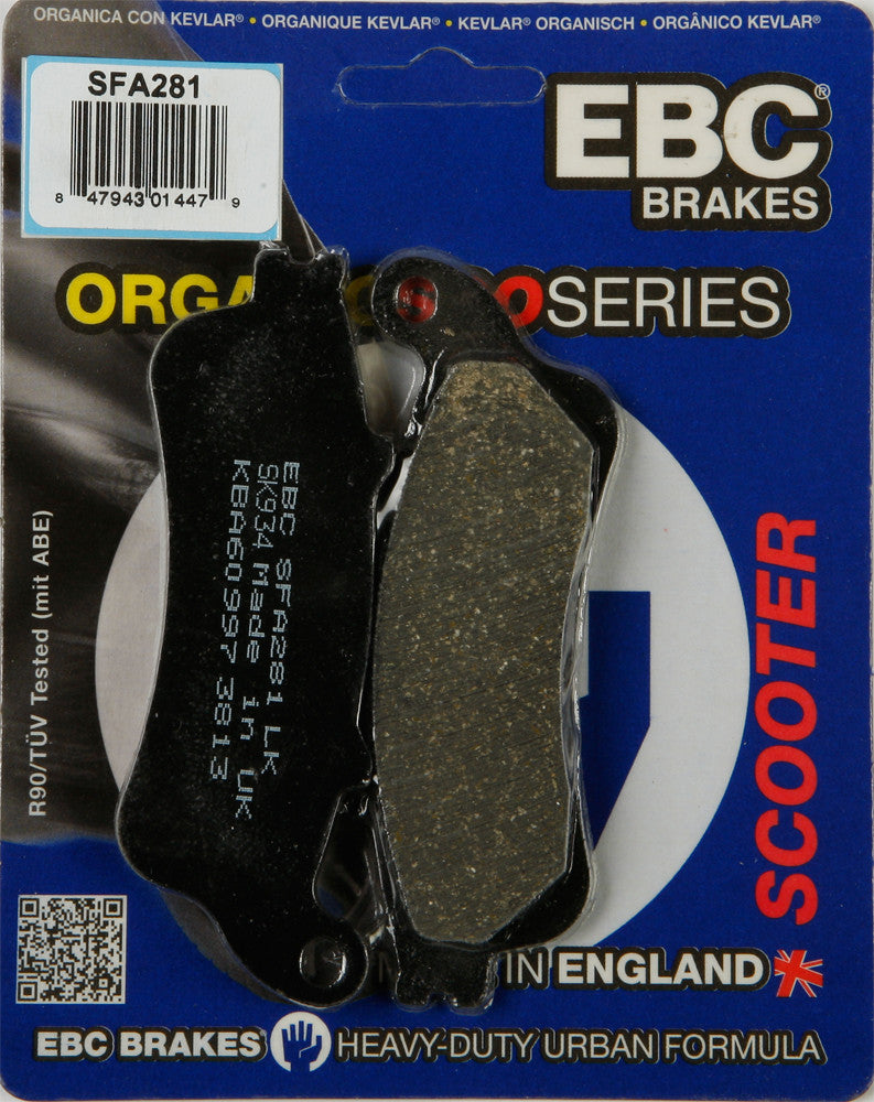 EBC Sfa Brake Pads Organic