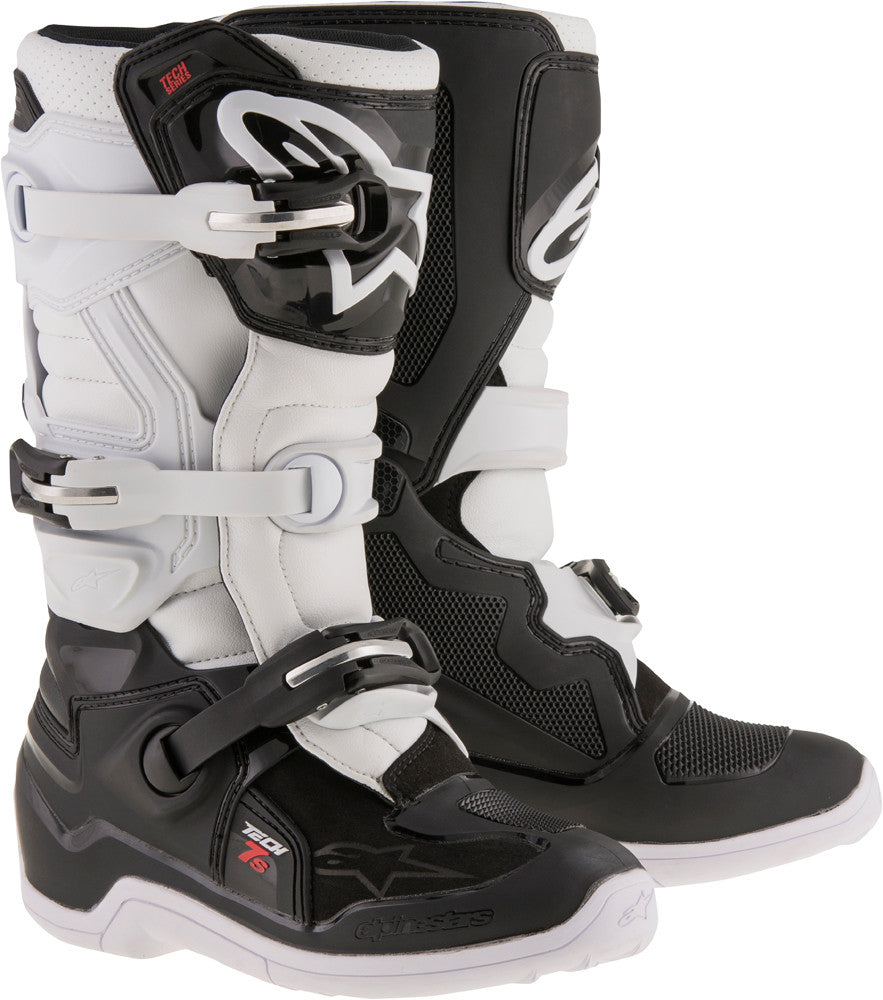 TECH 7S BOOTS BLACK/WHITE