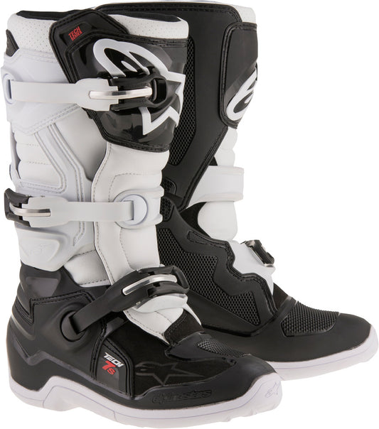 TECH 7S BOOTS BLACK/WHITE