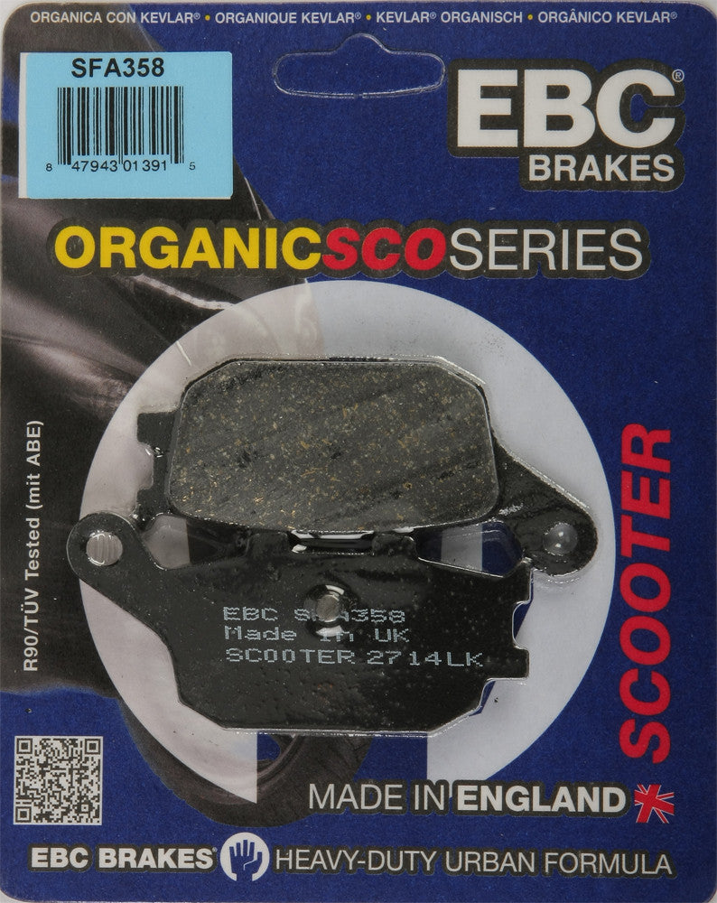 EBC Sfa Brake Pads Organic