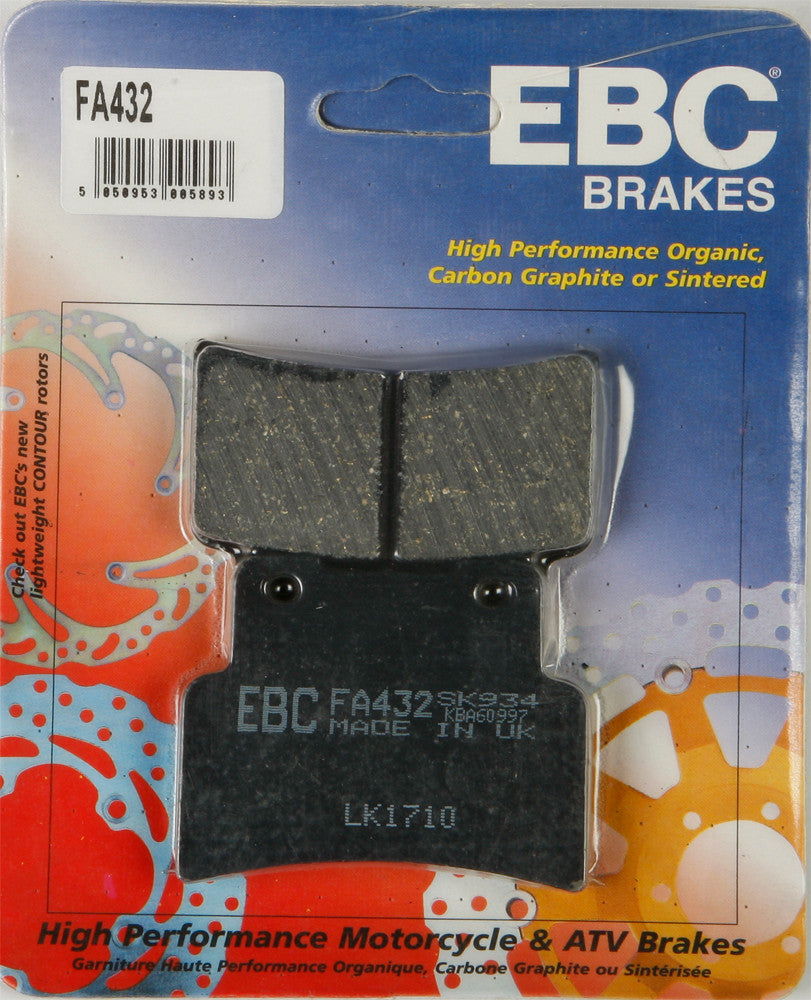 EBC FA Brake Pads Organic — FA4xx