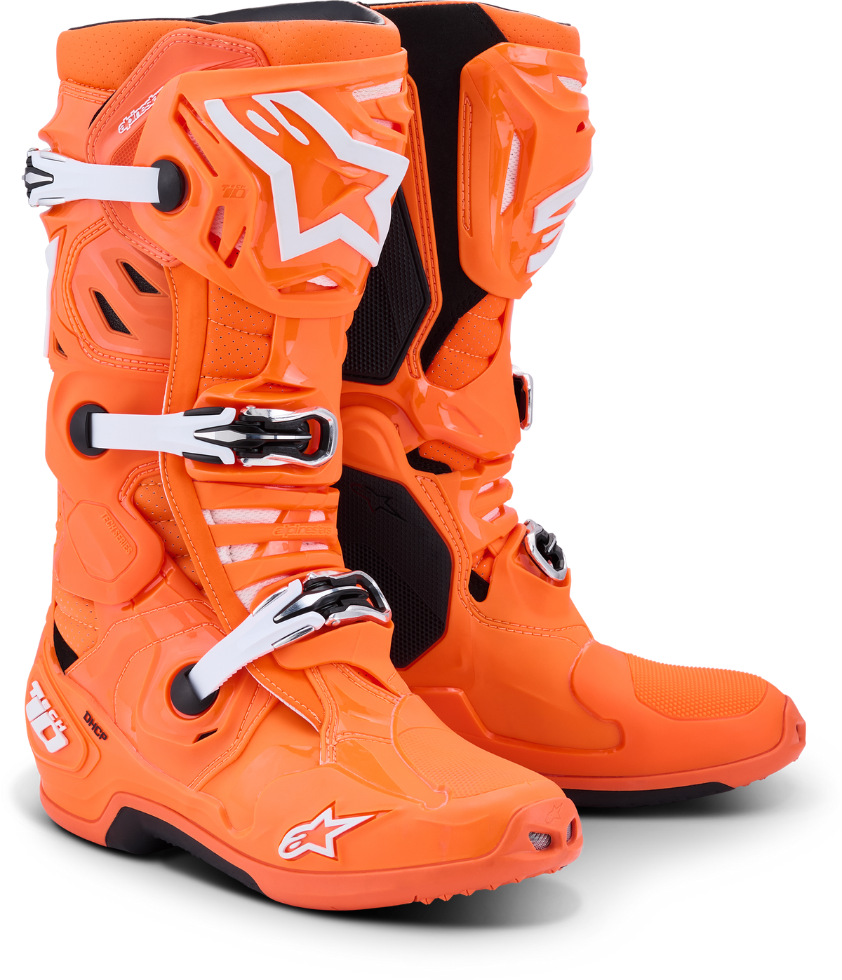 TECH 10 SUPERVENTED ORANGE FLUO/BLACK/WHITE