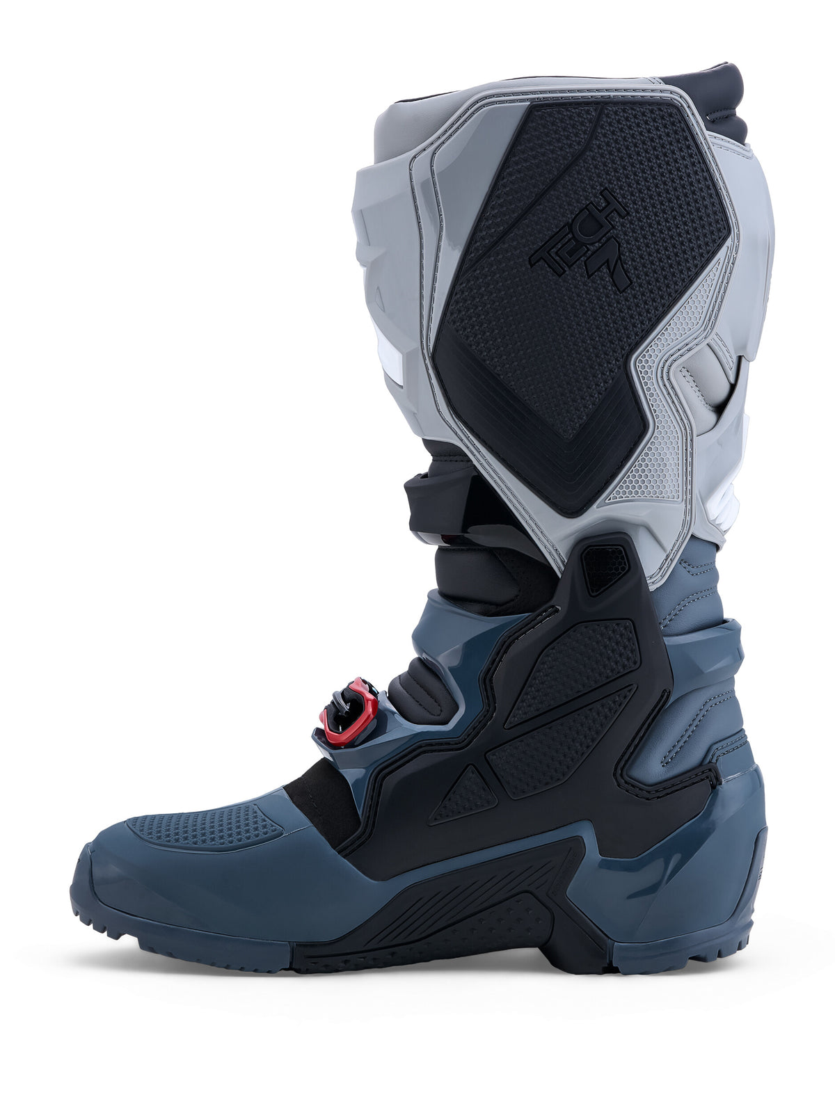 TECH 7 ENDURO DRYSTAR BOOTS DRK GRY/MID GRY/BR RED