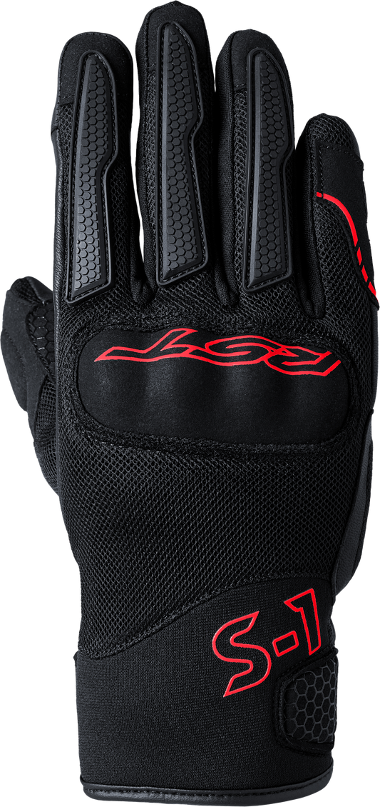S1 MESH CE GLOVE BLACK/RED