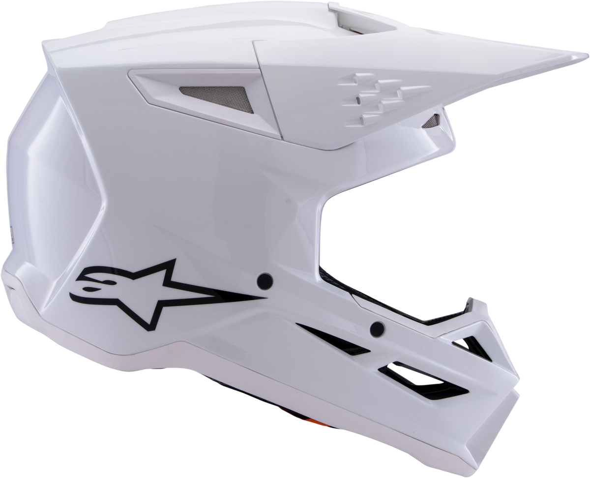 SM3 SOLID HELMET WHITE GLOSSY