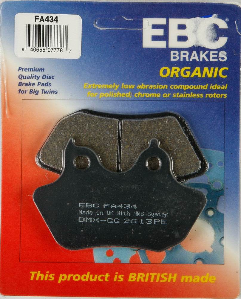 EBC FA Brake Pads Organic — FA4xx